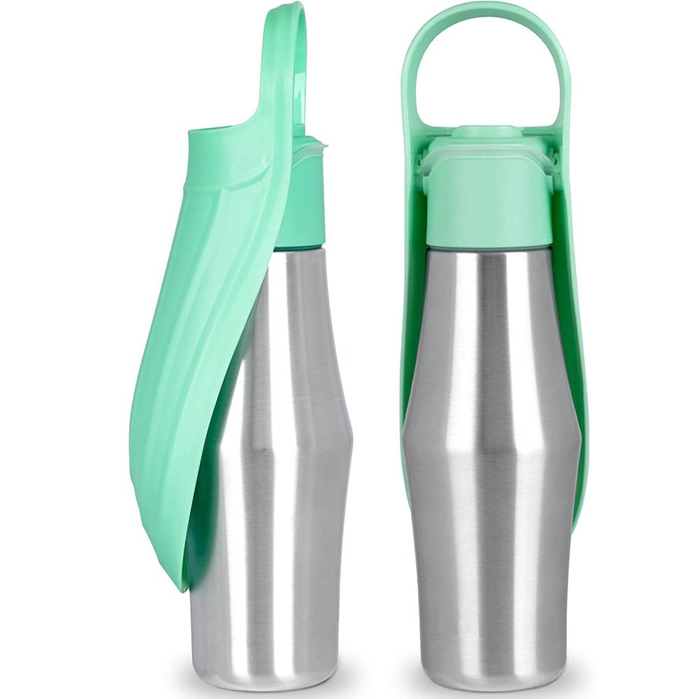 New Portable Pet Dog Water Bottle Soft Silicone Leaf Design For Dog Pets Outdoor Travel Drinking Bowls Water Dispenser - Image 7