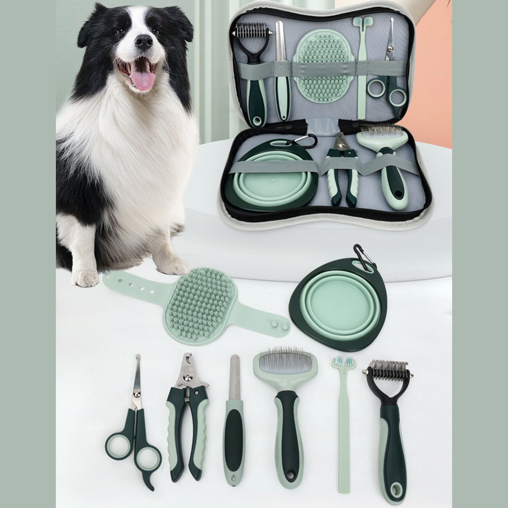 Dog Clippers, Professional Dog Grooming Kit, Cordless Dog Grooming Clippers For Thick Coats, Dog Hair Trimmer, Low Noise Dog Shaver Clippers, Quiet Pet Hair Clippers For Dogs Cats Dog Grooming Kit - Image 10