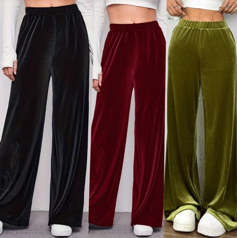 Women's Casual Loose-fit Wide-leg Pants - Image 3